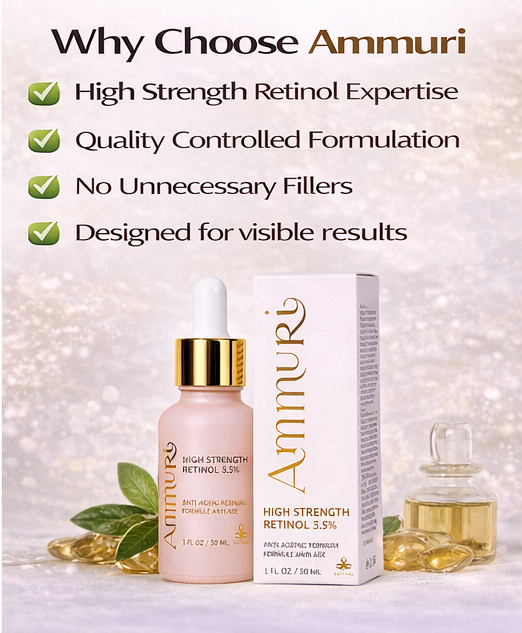 Ammuri Skincare High Strength Retinol 3.5% Serum - Anti-Aging-4